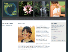 Tablet Screenshot of anabennett.com